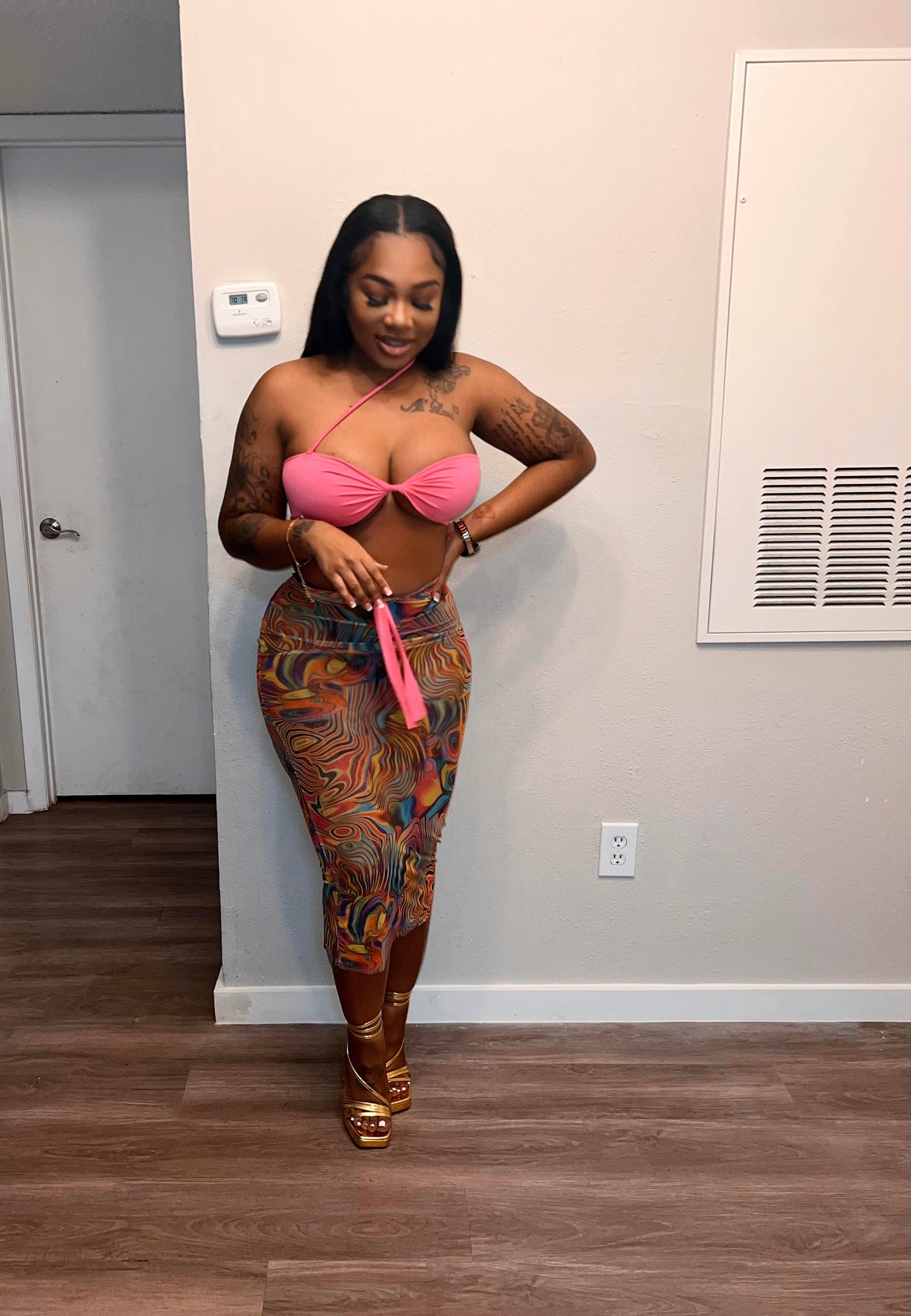 "Foreign" Two Piece Set