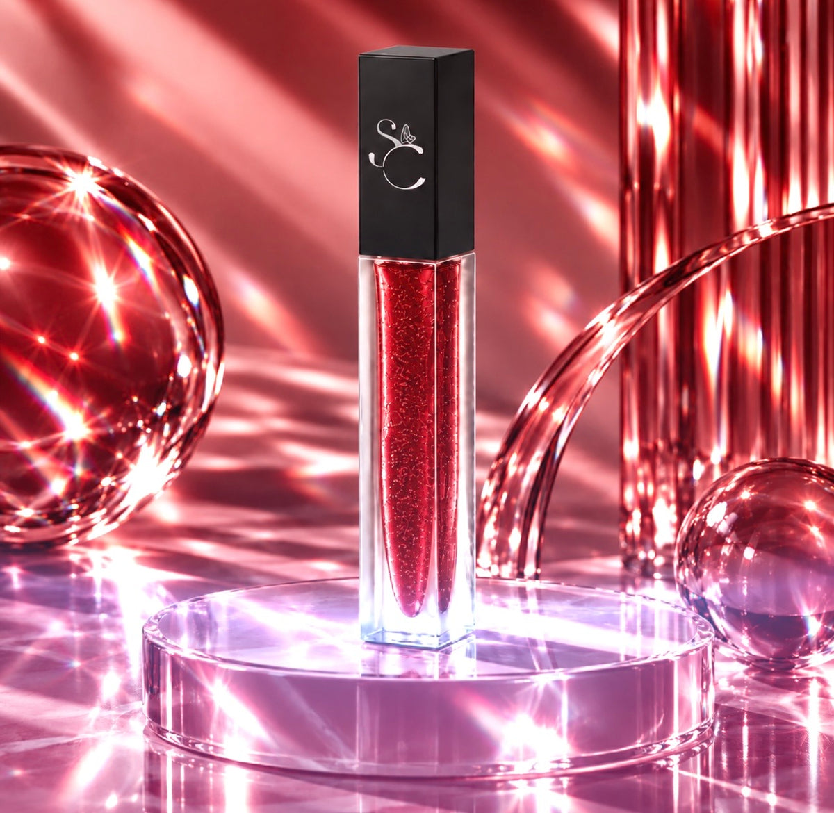 Luscious Red Lip Gloss