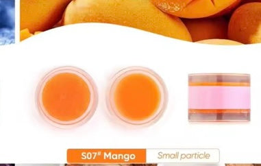 2in1 Mango flavored lip scrub and lip balm kit
