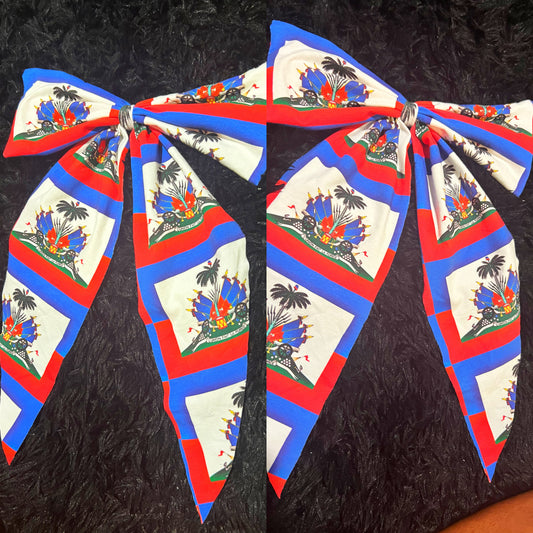 Haitian Flag Bow