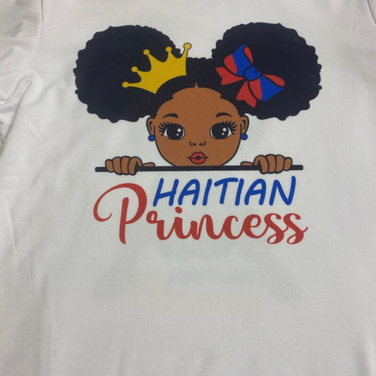 Haitian Princess Kid Shirts